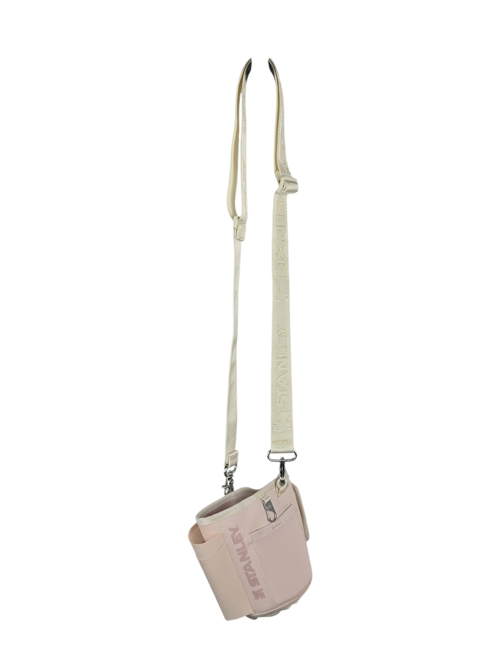 Stanley Cup Tumbler Carrier Crossbody Bag Blush Pink One Size